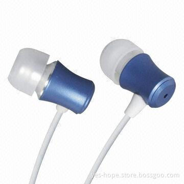 Best Fashionable, Metal Earphone with Mic for Smart Mobile Phone